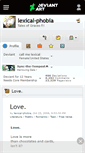 Mobile Screenshot of lexical-phobia.deviantart.com
