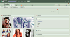 Desktop Screenshot of clerisabel.deviantart.com