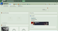 Desktop Screenshot of megapatron.deviantart.com