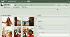 Desktop Screenshot of padeteza.deviantart.com