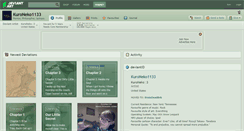 Desktop Screenshot of kuroneko1133.deviantart.com