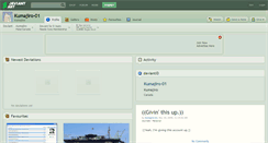Desktop Screenshot of kumajiro-01.deviantart.com