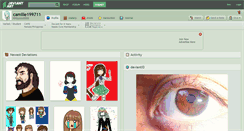 Desktop Screenshot of camille199711.deviantart.com