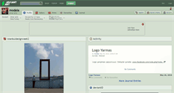 Desktop Screenshot of modela.deviantart.com