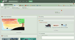Desktop Screenshot of hakkin-kootee.deviantart.com