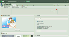 Desktop Screenshot of metamo-kiss.deviantart.com