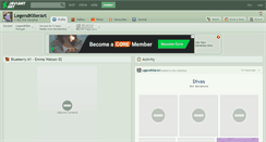 Desktop Screenshot of legendkillerart.deviantart.com