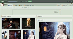 Desktop Screenshot of jujin.deviantart.com