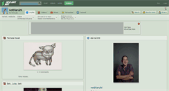 Desktop Screenshot of notharuhi.deviantart.com