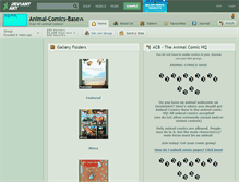 Tablet Screenshot of animal-comics-base.deviantart.com