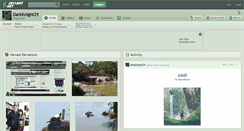 Desktop Screenshot of darkknight29.deviantart.com
