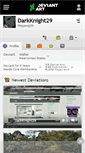 Mobile Screenshot of darkknight29.deviantart.com