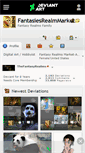 Mobile Screenshot of fantasiesrealmmarket.deviantart.com