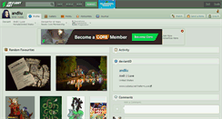 Desktop Screenshot of andilu.deviantart.com