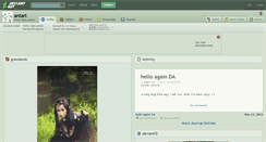 Desktop Screenshot of antart.deviantart.com
