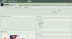 Desktop Screenshot of gongagoo.deviantart.com