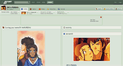 Desktop Screenshot of jet-x-katara.deviantart.com