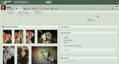 Desktop Screenshot of curci.deviantart.com