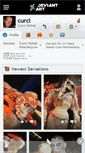 Mobile Screenshot of curci.deviantart.com