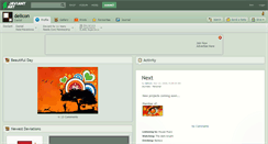 Desktop Screenshot of delicon.deviantart.com