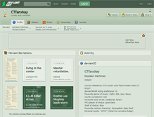 Tablet Screenshot of ctfanxkay.deviantart.com