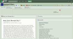 Desktop Screenshot of epicsonictf2fan1.deviantart.com