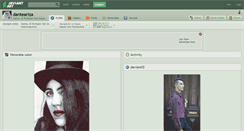 Desktop Screenshot of danteariza.deviantart.com