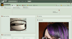 Desktop Screenshot of ivyxenaxxe.deviantart.com