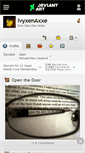 Mobile Screenshot of ivyxenaxxe.deviantart.com