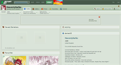Desktop Screenshot of heavenlynariko.deviantart.com