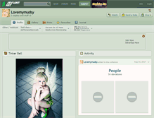 Tablet Screenshot of lovemymudsy.deviantart.com