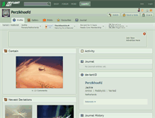 Tablet Screenshot of perzikhoofd.deviantart.com