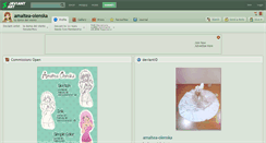 Desktop Screenshot of amaltea-olenska.deviantart.com