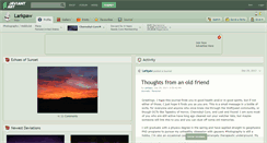 Desktop Screenshot of larkpaw.deviantart.com