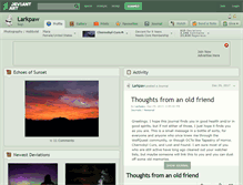 Tablet Screenshot of larkpaw.deviantart.com