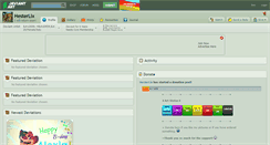 Desktop Screenshot of hesterlix.deviantart.com