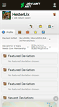Mobile Screenshot of hesterlix.deviantart.com