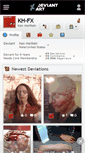 Mobile Screenshot of kh-fx.deviantart.com