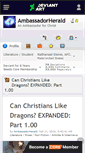 Mobile Screenshot of ambassadorherald.deviantart.com