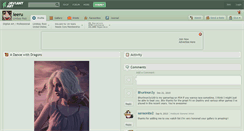 Desktop Screenshot of leeru.deviantart.com