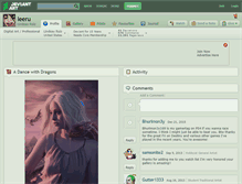 Tablet Screenshot of leeru.deviantart.com