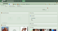 Desktop Screenshot of muscletop.deviantart.com