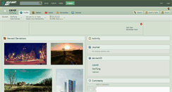 Desktop Screenshot of cavoi.deviantart.com