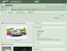 Tablet Screenshot of lindstyling.deviantart.com