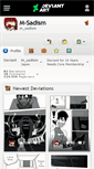 Mobile Screenshot of m-sadism.deviantart.com