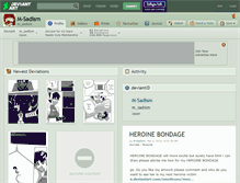 Tablet Screenshot of m-sadism.deviantart.com