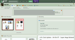 Desktop Screenshot of lxg-club.deviantart.com