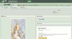 Desktop Screenshot of jake-juggle.deviantart.com