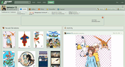 Desktop Screenshot of lamoco-13.deviantart.com