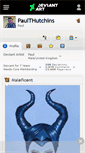 Mobile Screenshot of paulthutchins.deviantart.com